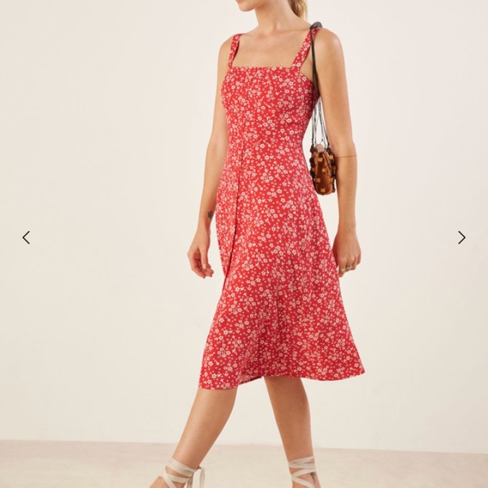 Persimmon Dress - Reformation dress